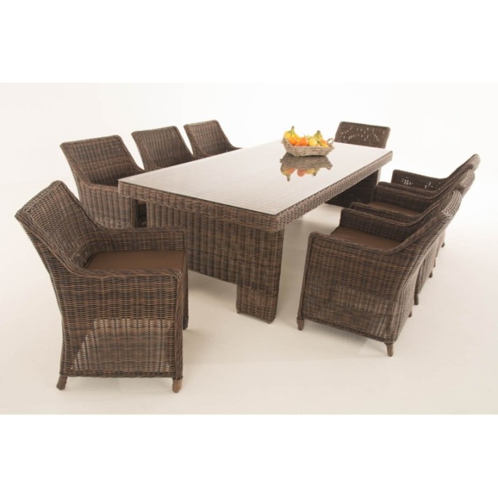 Sandnes XL Sitzgruppe Terrabraun 5mm