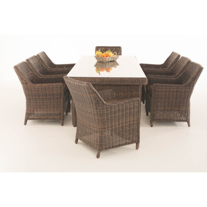 Sandnes XL Sitzgruppe Terrabraun 5mm