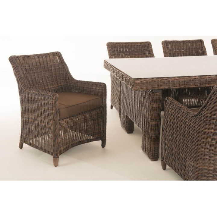 Sandnes XL Sitzgruppe Terrabraun 5mm