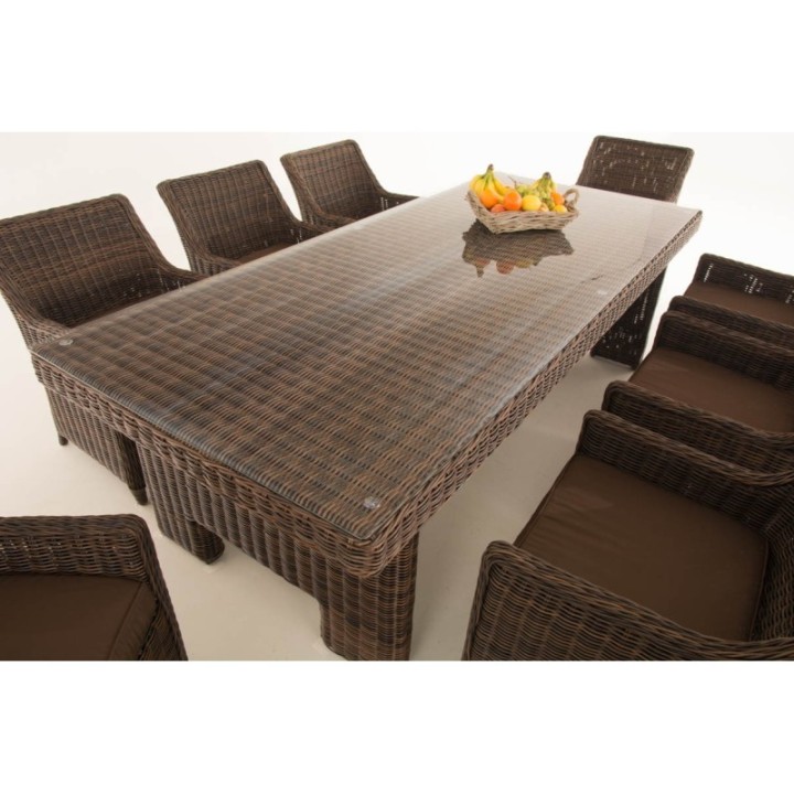 Sandnes XL Sitzgruppe Terrabraun 5mm