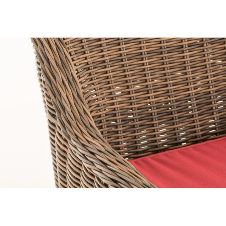 Sessel Sandnes Rubinrot