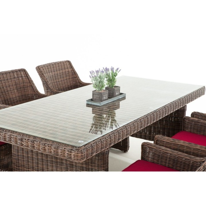 Sandnes Sitzgruppe Rubinrot 5mm