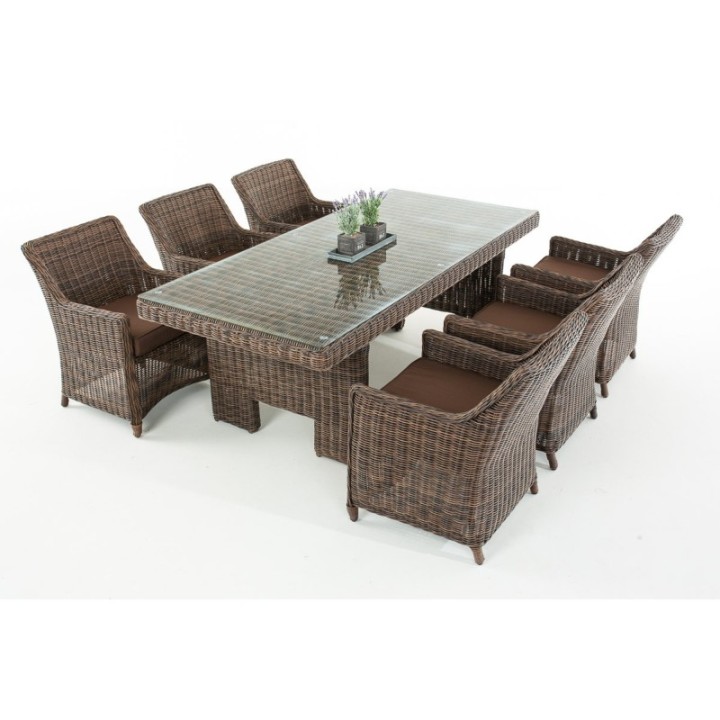 Sandnes Sitzgruppe Terrabraun 5mm