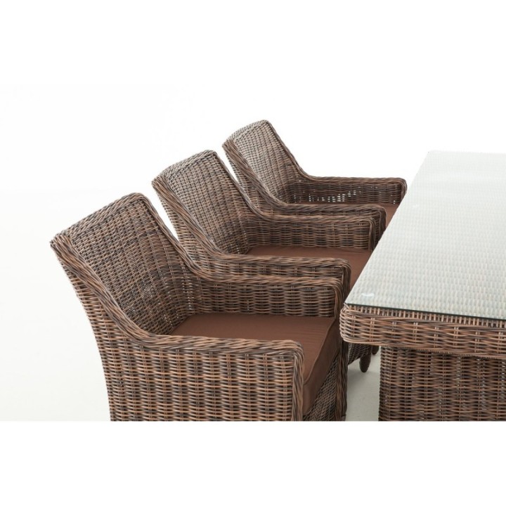 Sandnes Sitzgruppe Terrabraun 5mm