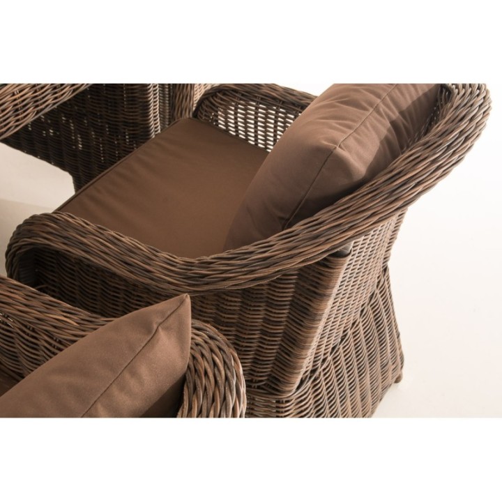 Sitzgruppe Candela XL Terrabraun