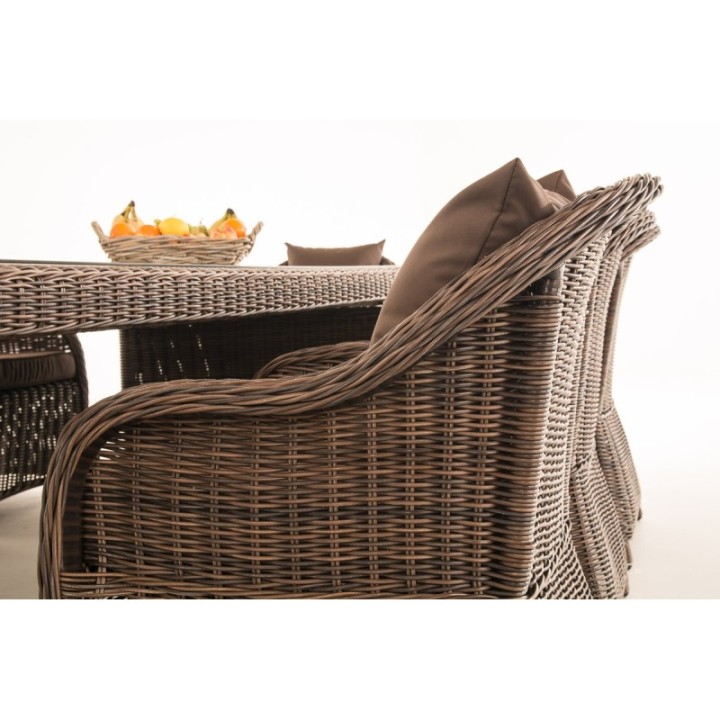 Sitzgruppe Candela XL Terrabraun