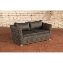 2er Sofa Mandal Anthrazit