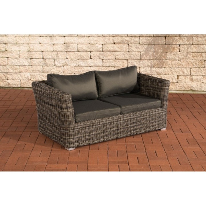 2er Sofa Mandal Anthrazit