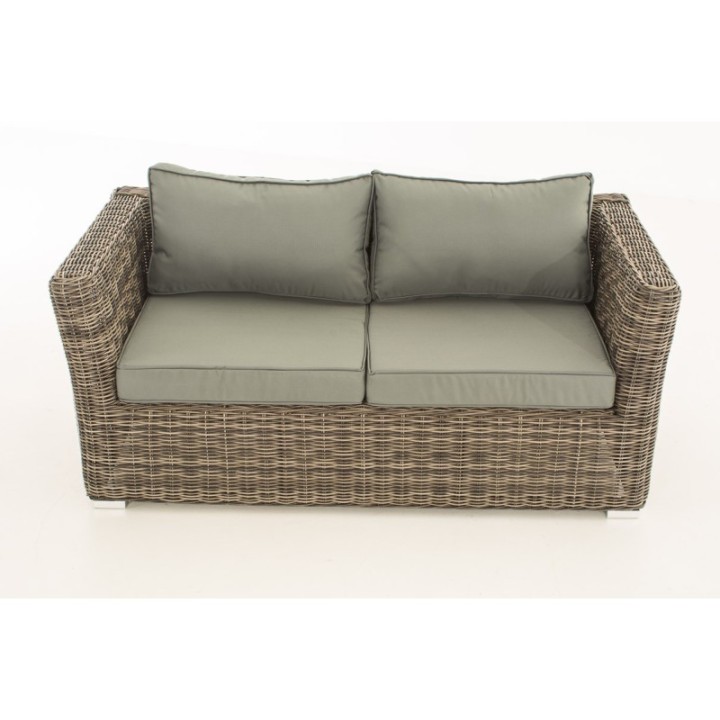 2er Sofa Mandal Eisengrau