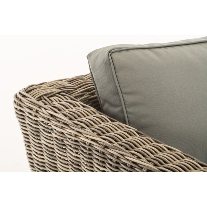 2er Sofa Mandal Eisengrau