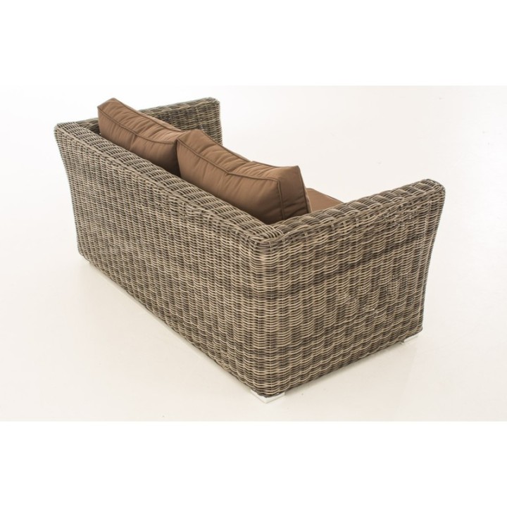 2er Sofa Mandal Terrabraun
