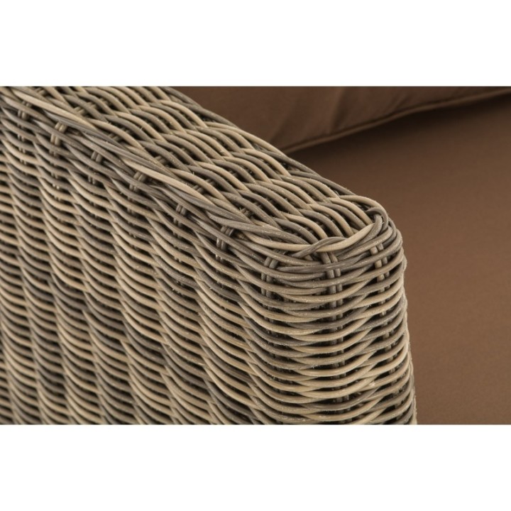 2er Sofa Mandal Terrabraun
