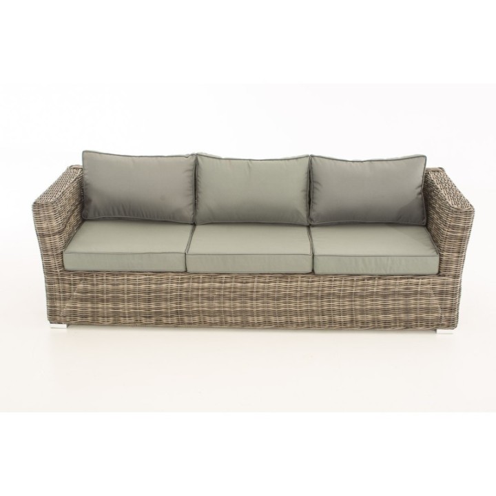 3er Sofa Mandal Eisengrau
