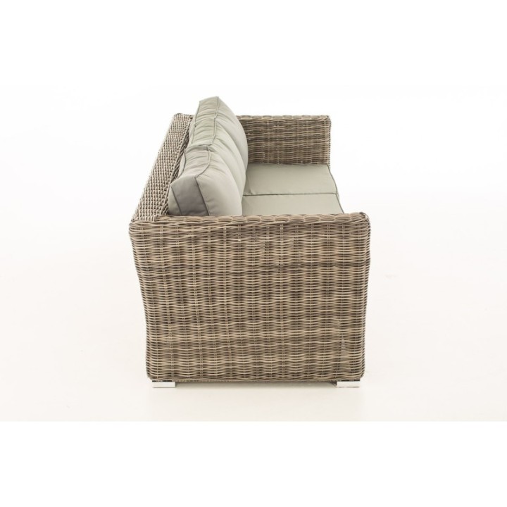 3er Sofa Mandal Eisengrau