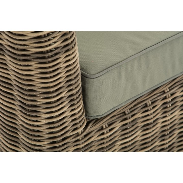 3er Sofa Mandal Eisengrau