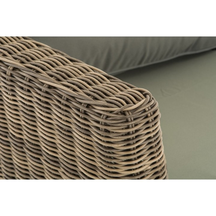 3er Sofa Mandal Eisengrau