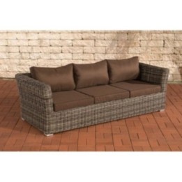 3er Sofa Mandal Terrabraun