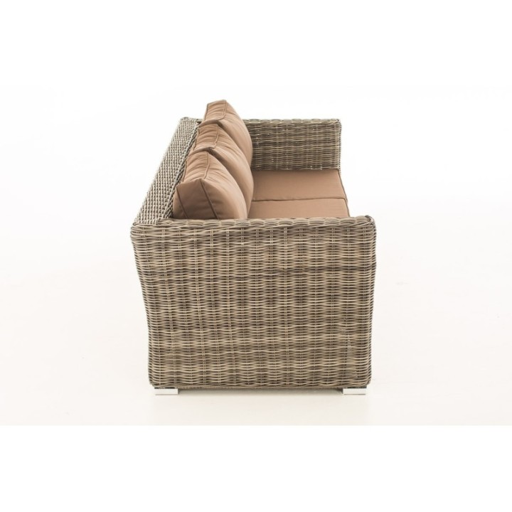 3er Sofa Mandal Terrabraun