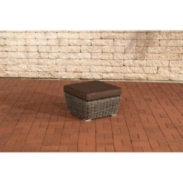 Fußhocker Mandal Terrabraun