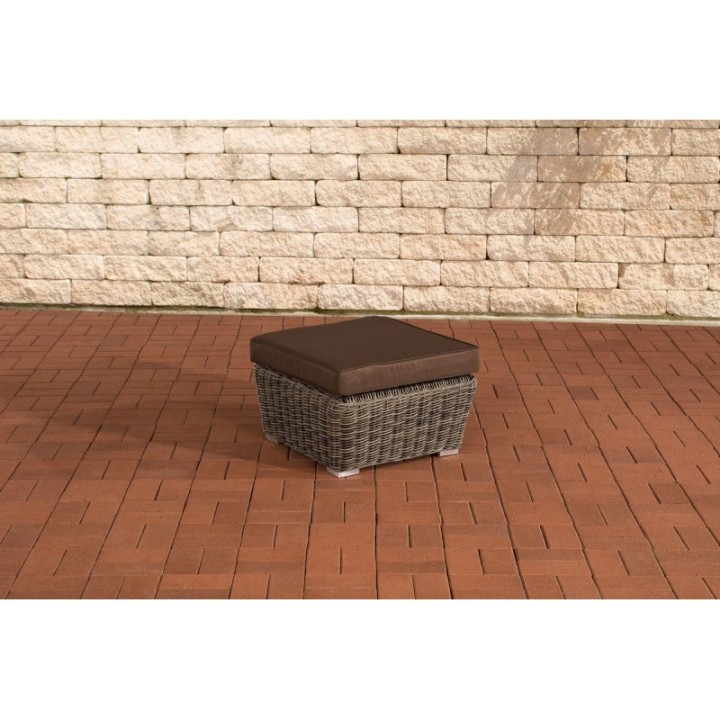 Fußhocker Mandal Terrabraun