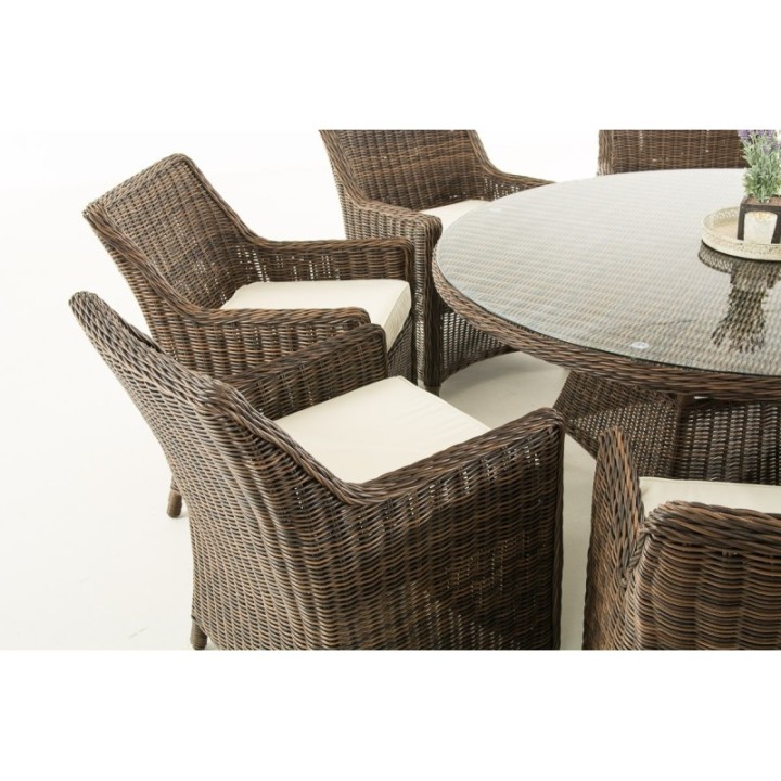 Sitzgruppe Ginosa XL Cremeweiss