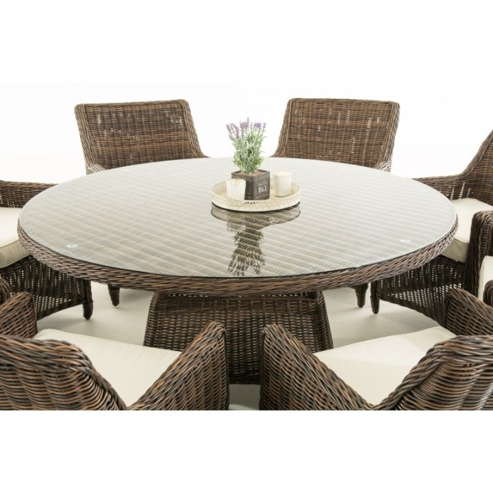 Sitzgruppe Ginosa XL Cremeweiss