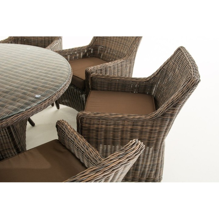 Sitzgruppe Ginosa XL Terrabraun
