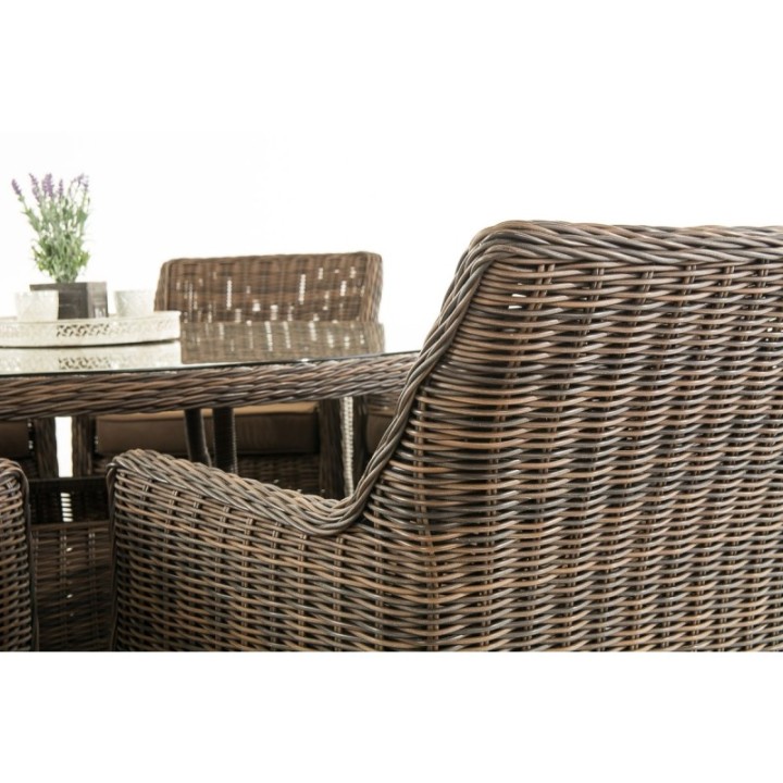 Sitzgruppe Ginosa XL Terrabraun