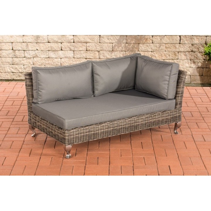 Ecksofa Moss Eisengrau