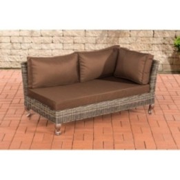 Ecksofa Moss Terrabraun