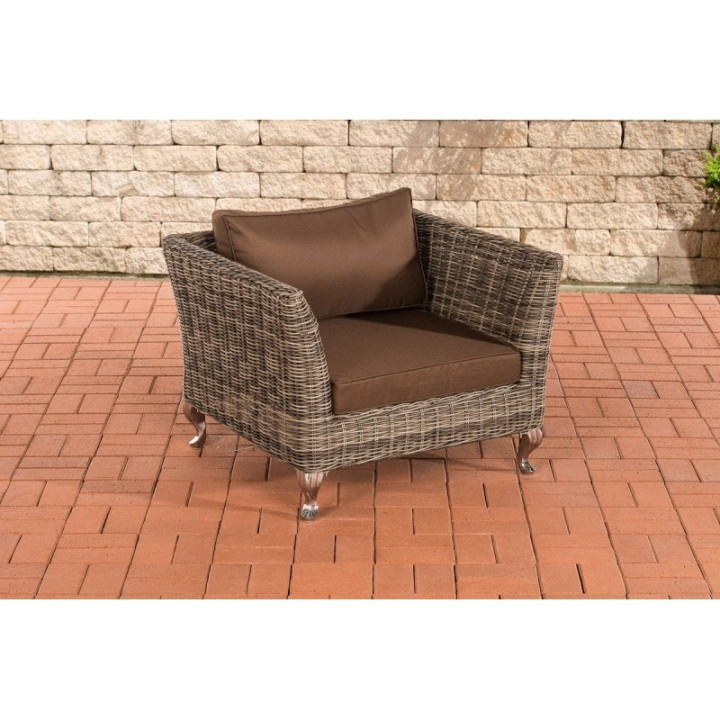 Sessel Moss Terrabraun