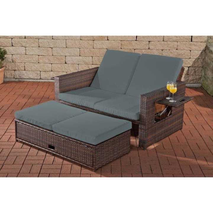 Sofa Ancona Eisengrau