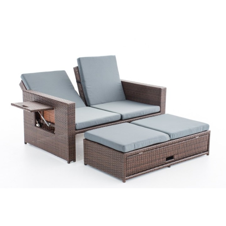 Sofa Ancona Eisengrau