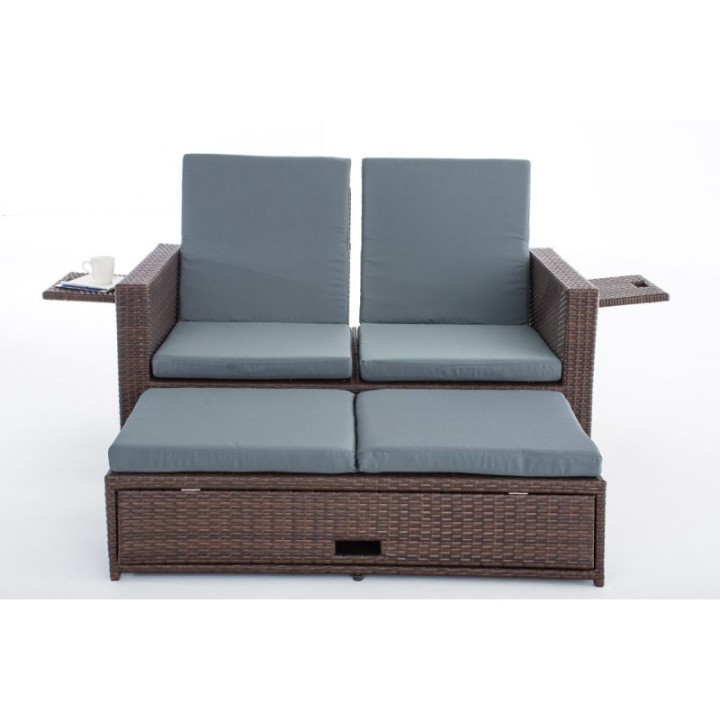 Sofa Ancona Eisengrau