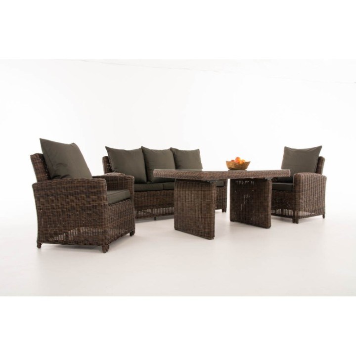 Gartengarnitur Fisolo Anthrazit 5mm