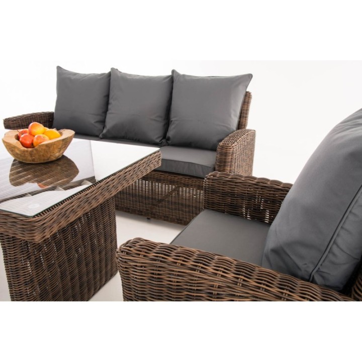 Gartengarnitur Fisolo Eisengrau 5mm