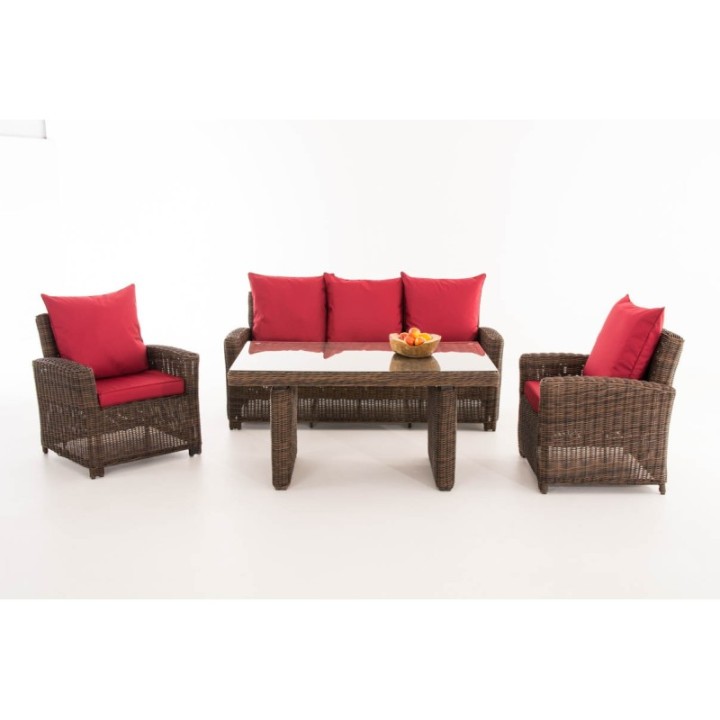 Gartengarnitur Fisolo Rubinrot 5mm