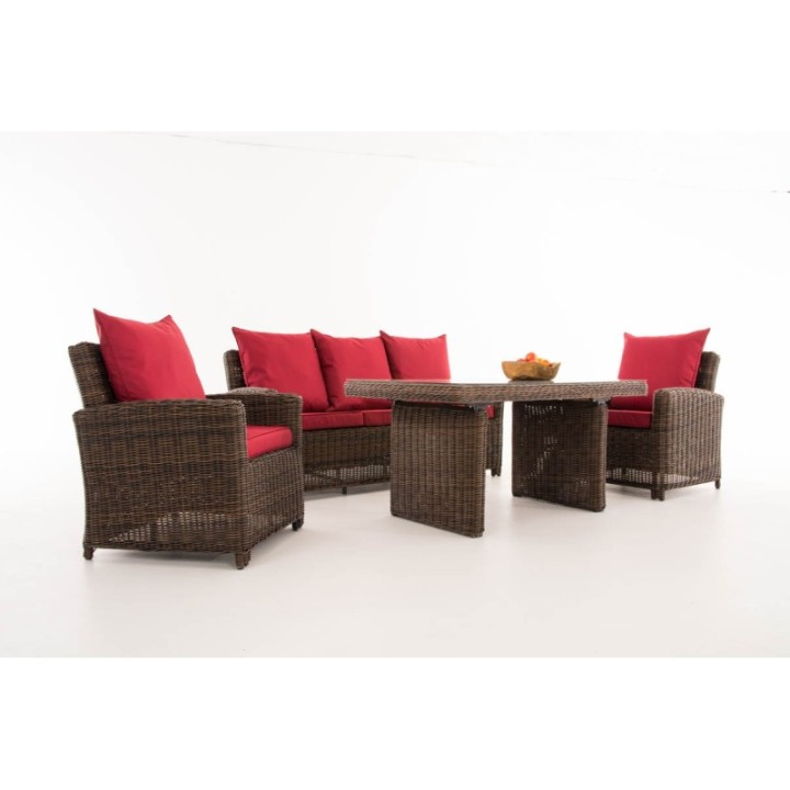 Gartengarnitur Fisolo Rubinrot 5mm