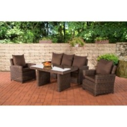 Gartengarnitur Fisolo Terrabraun 5mm