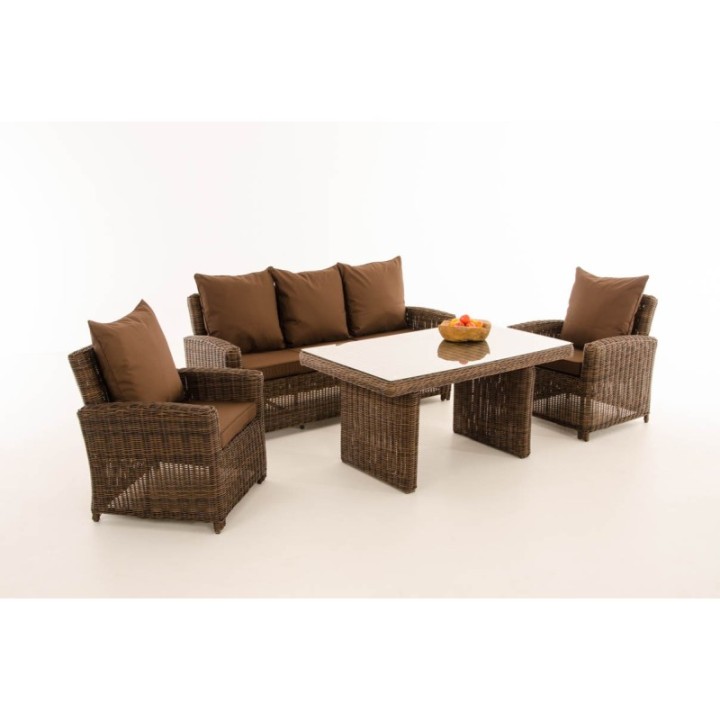 Gartengarnitur Fisolo Terrabraun 5mm