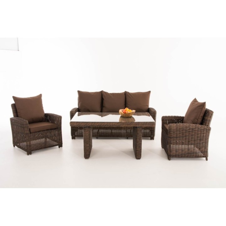 Gartengarnitur Fisolo Terrabraun 5mm