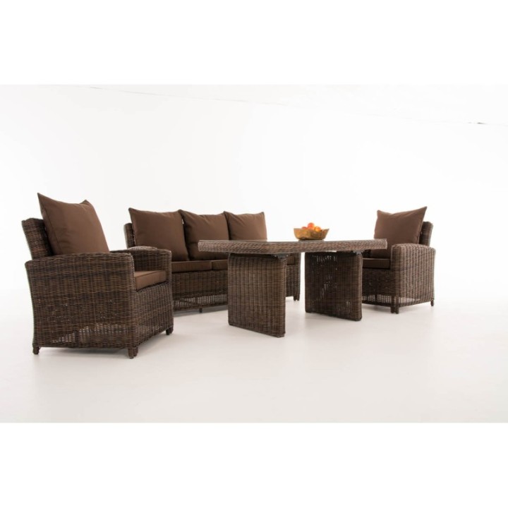 Gartengarnitur Fisolo Terrabraun 5mm