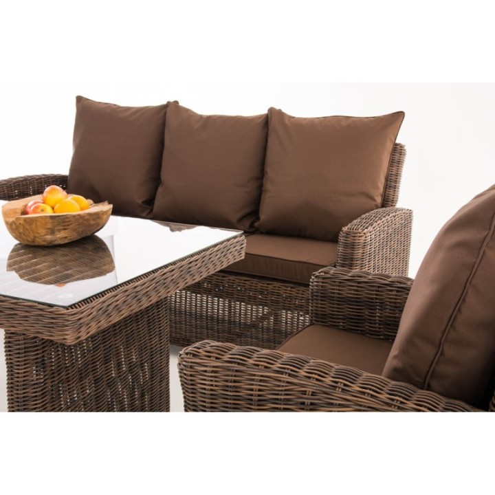 Gartengarnitur Fisolo Terrabraun 5mm