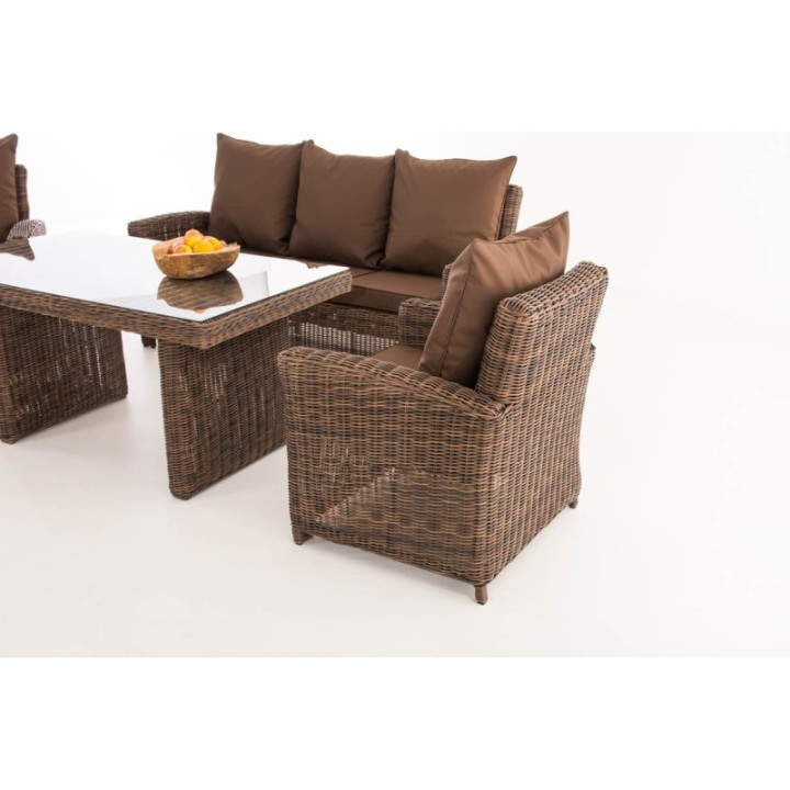 Gartengarnitur Fisolo Terrabraun 5mm