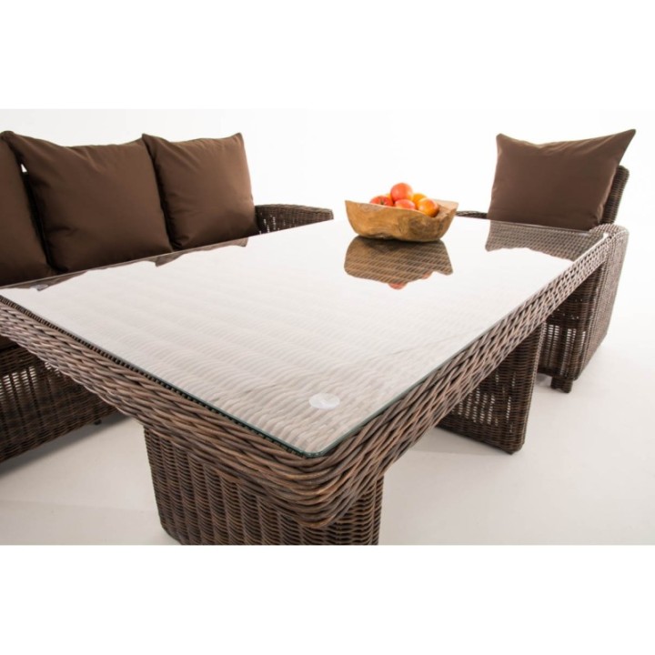 Gartengarnitur Fisolo Terrabraun 5mm