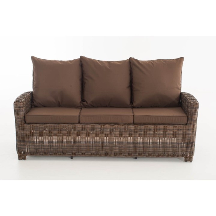 Sofa 3er Fisolo Terrabraun 5mm