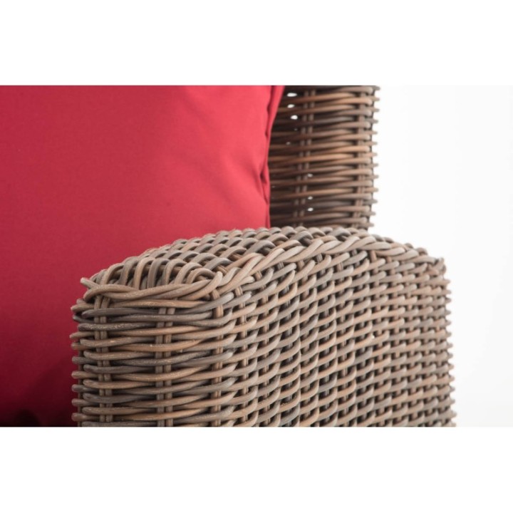 Sessel Fisolo Rubinrot 5mm