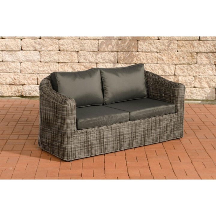 2er-Sofa Bergen Anthrazit 5mm