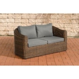2er-Sofa Bergen Eisengrau 5mm