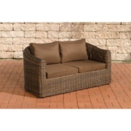 2er-Sofa Bergen Terrabraun 5mm